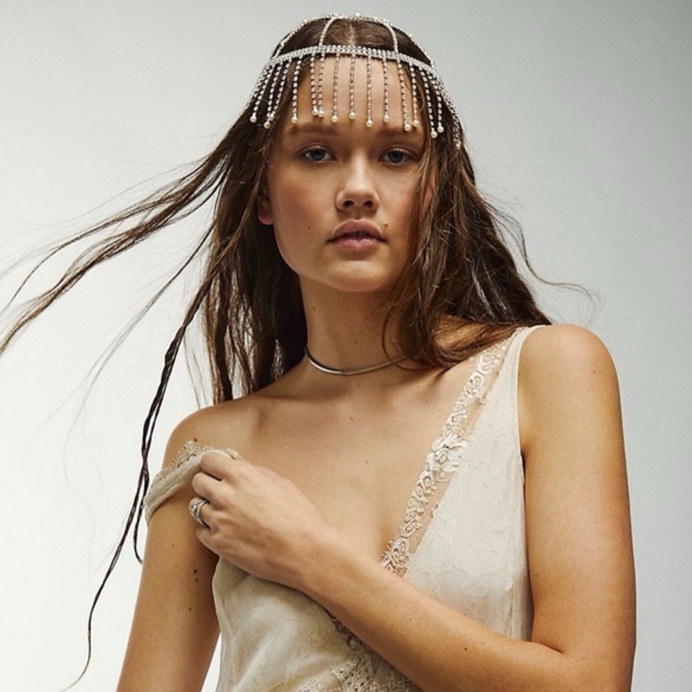 New🌟Free People-Zaza Rhinestone Headpiece